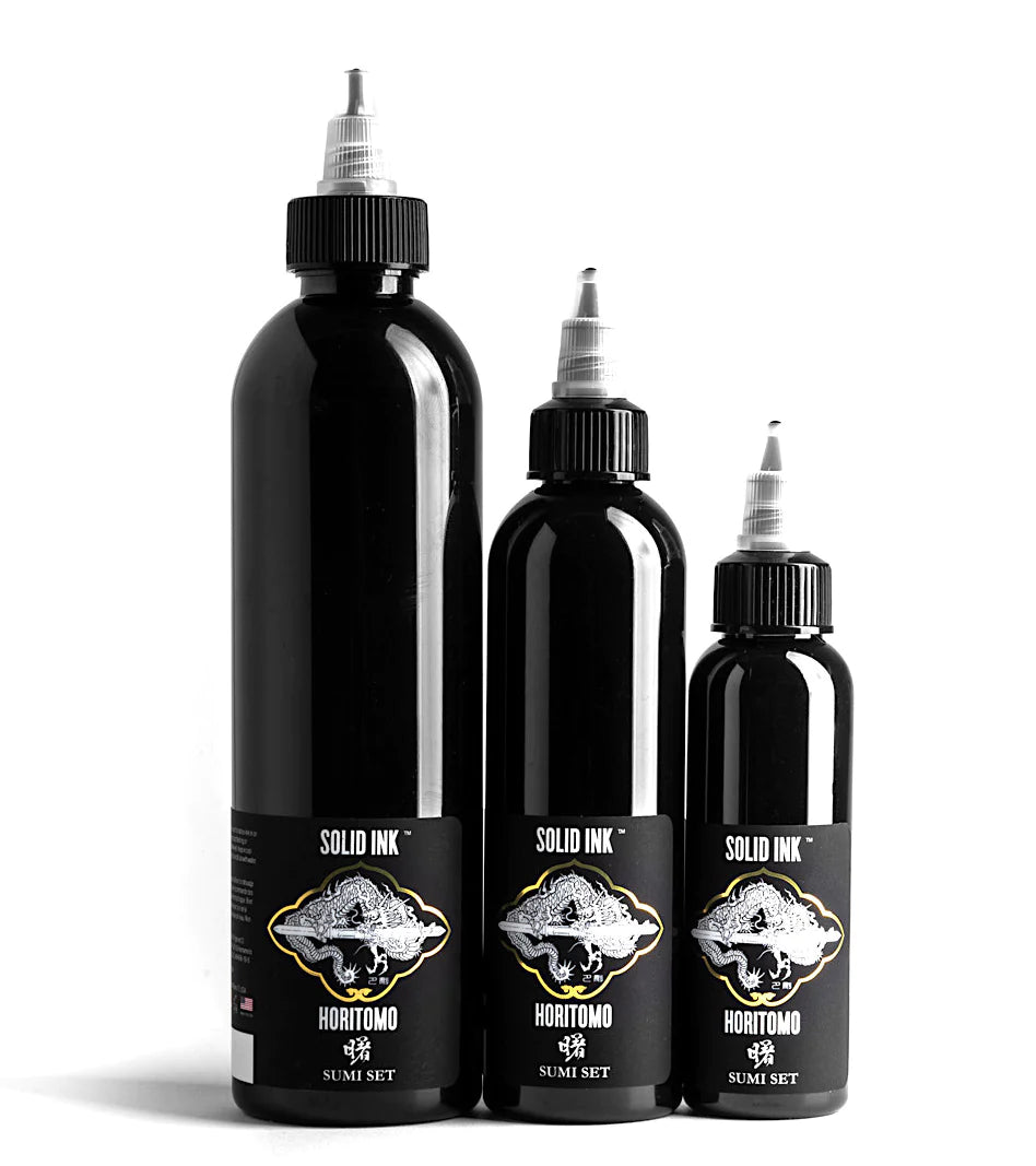 Solid Ink Horitomo | Sumi Black 4oz