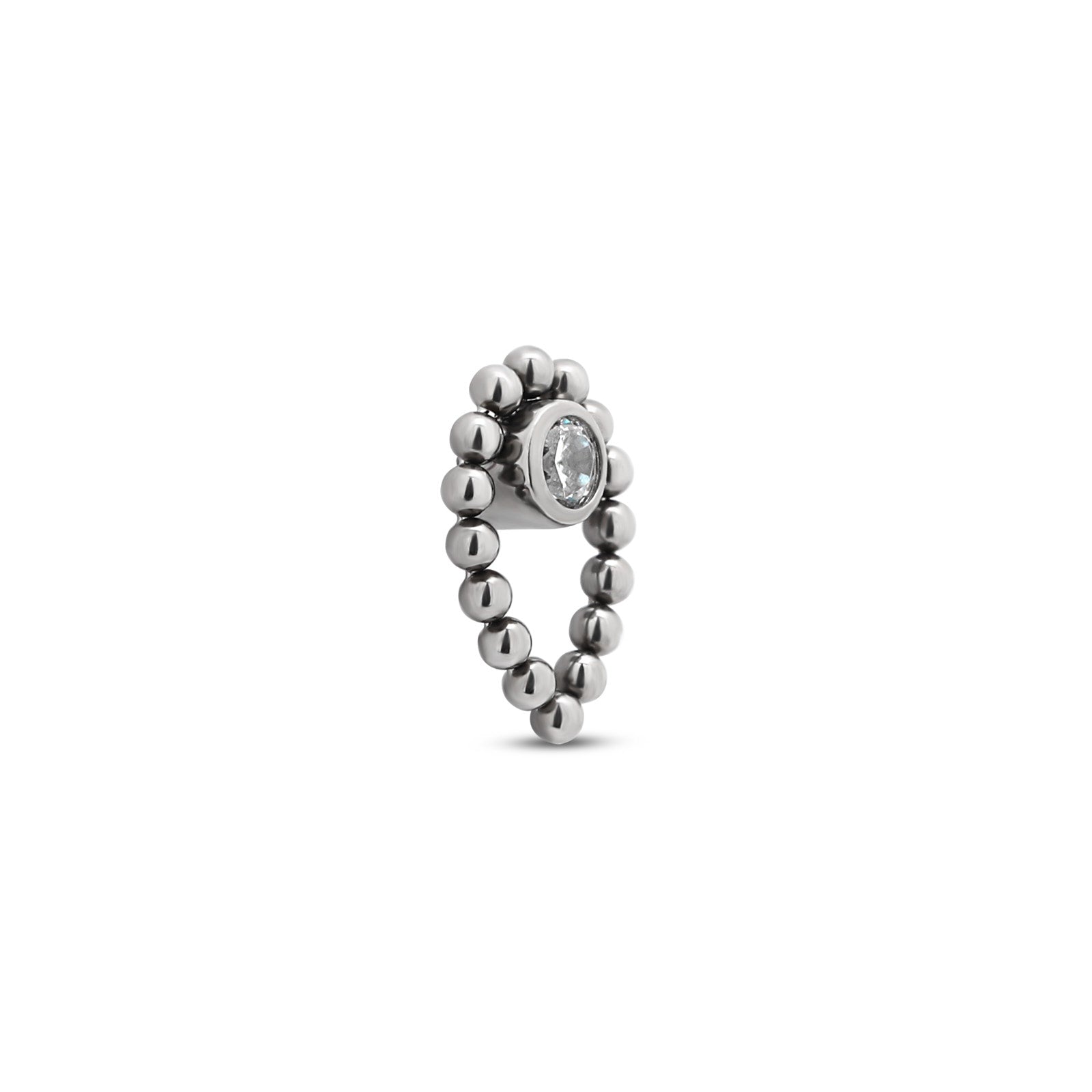 Trident Internally Threaded Jewelled Tear Cluster Attachment