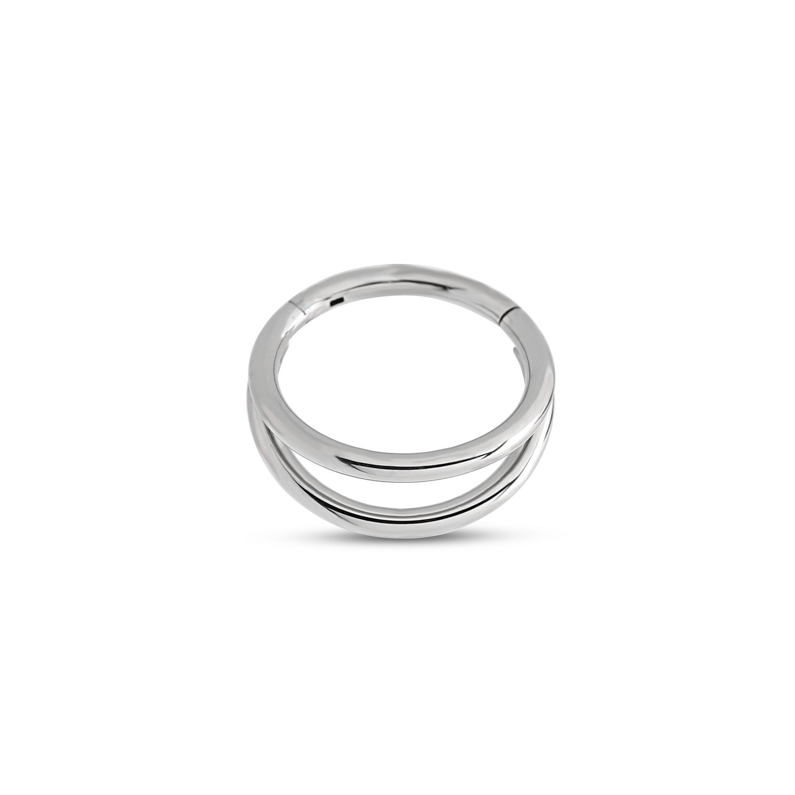 Trident Double Ring - Hinged Ring