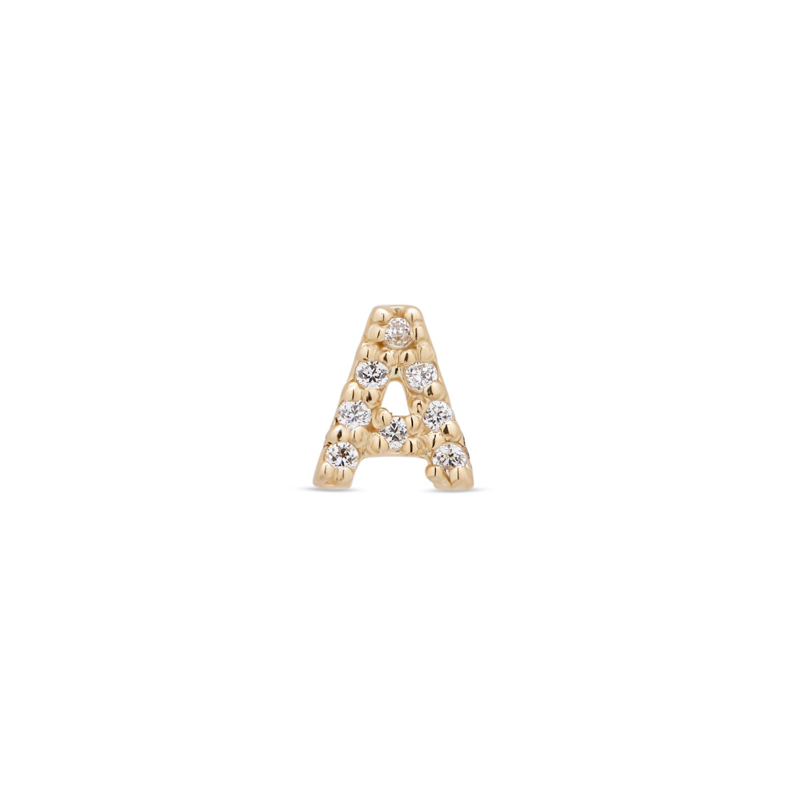 14kt Gold Threadless - Jewel A
