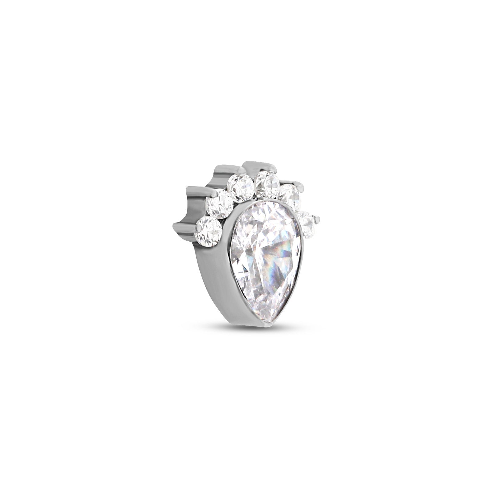Trident Internally Threaded Crowned Tear Attachment