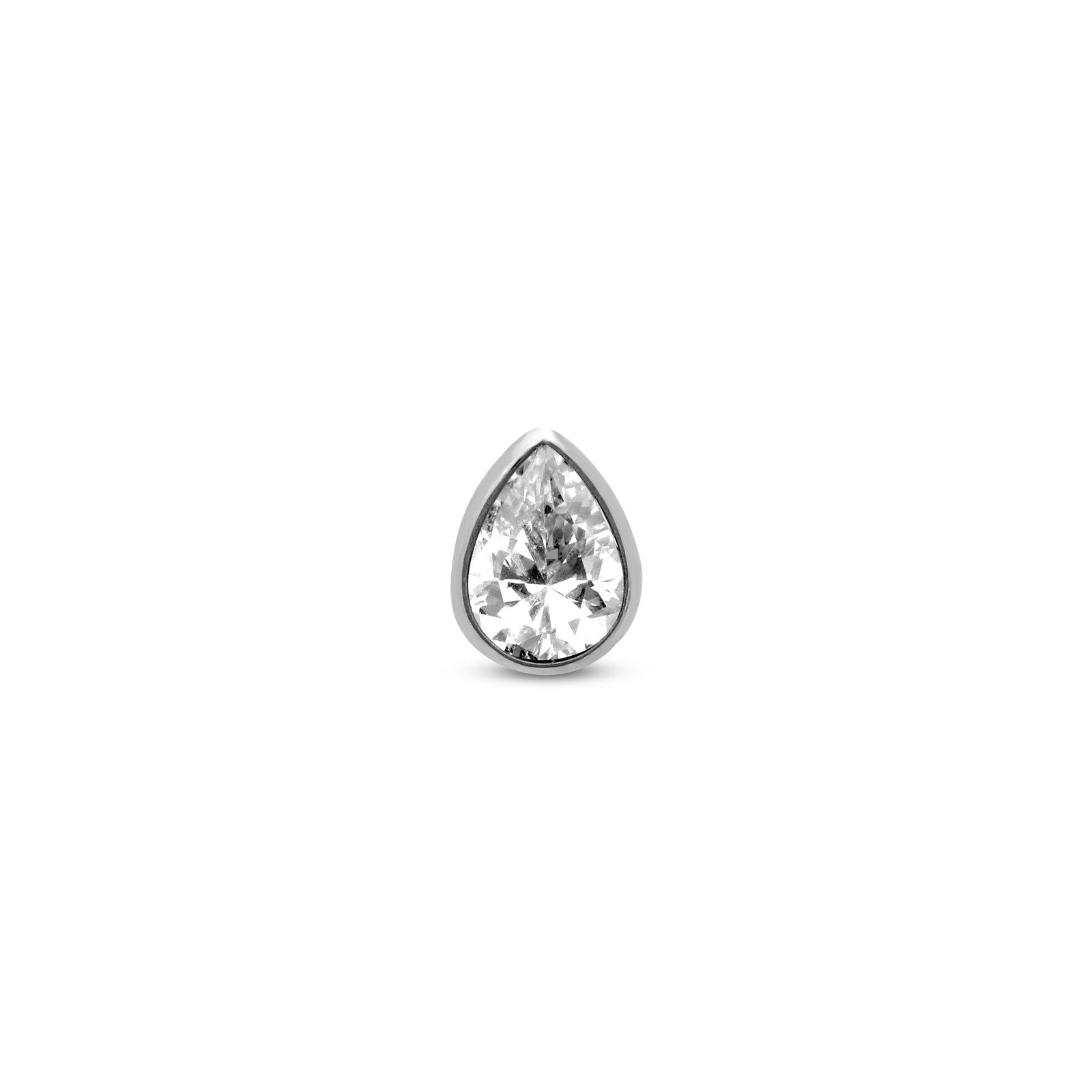 Trident Internally Threaded Tear Drop Jewelled Attachment