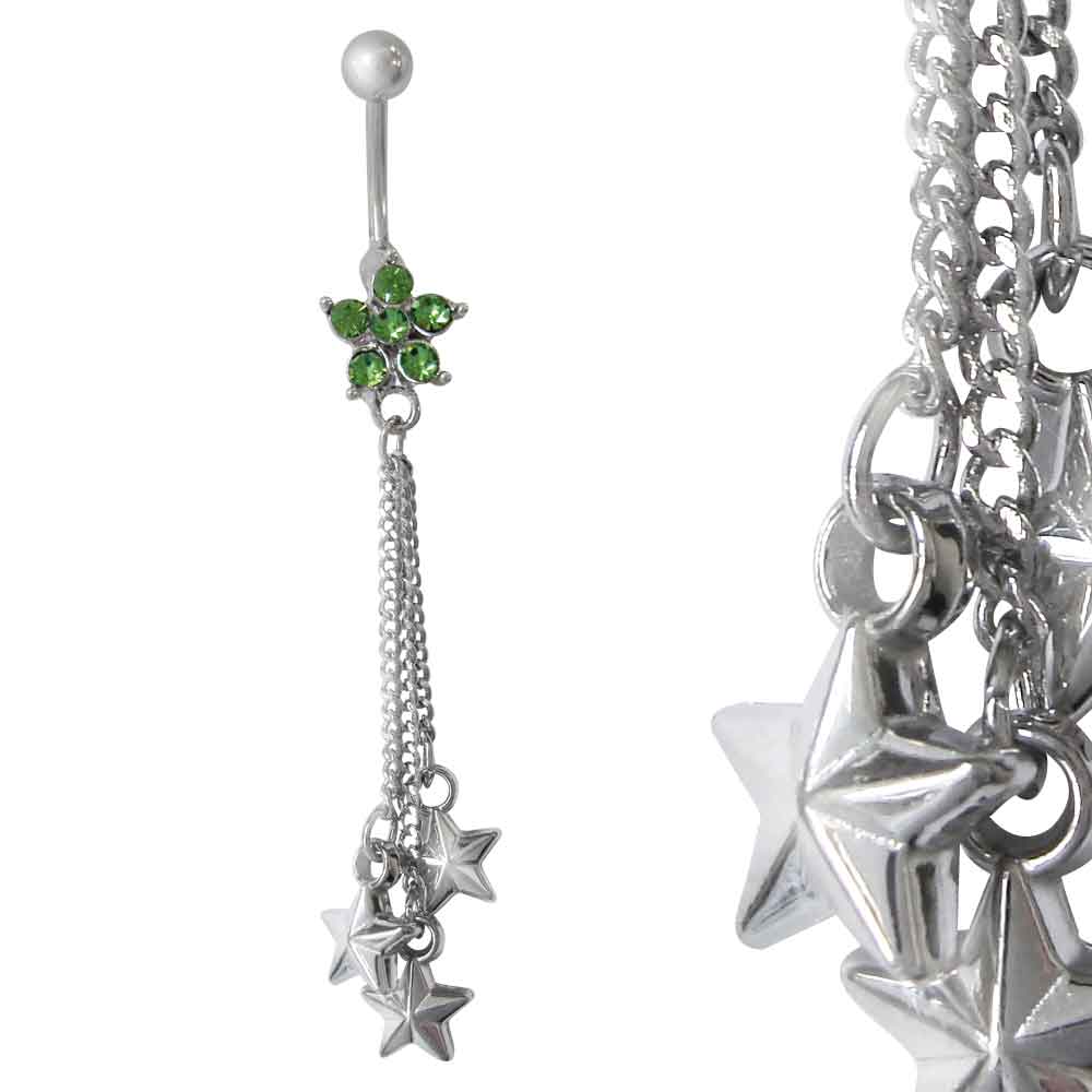 Stars Navel Bar