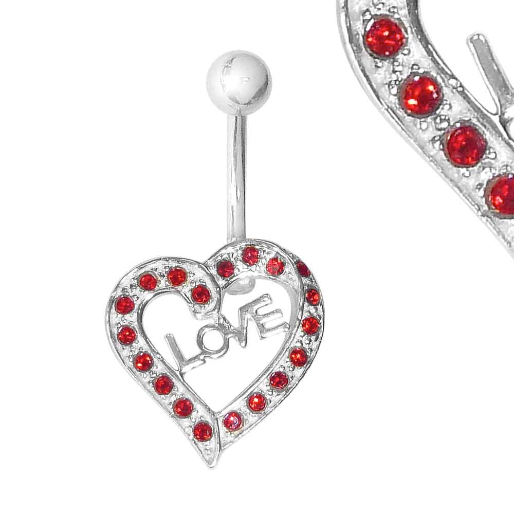 Heart Love 1.6mm x 10mm