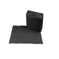 Black Dental Bib - Table Protector