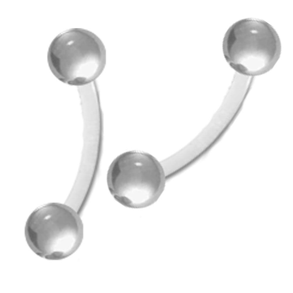 Curved UV w Surgical Steel Balls