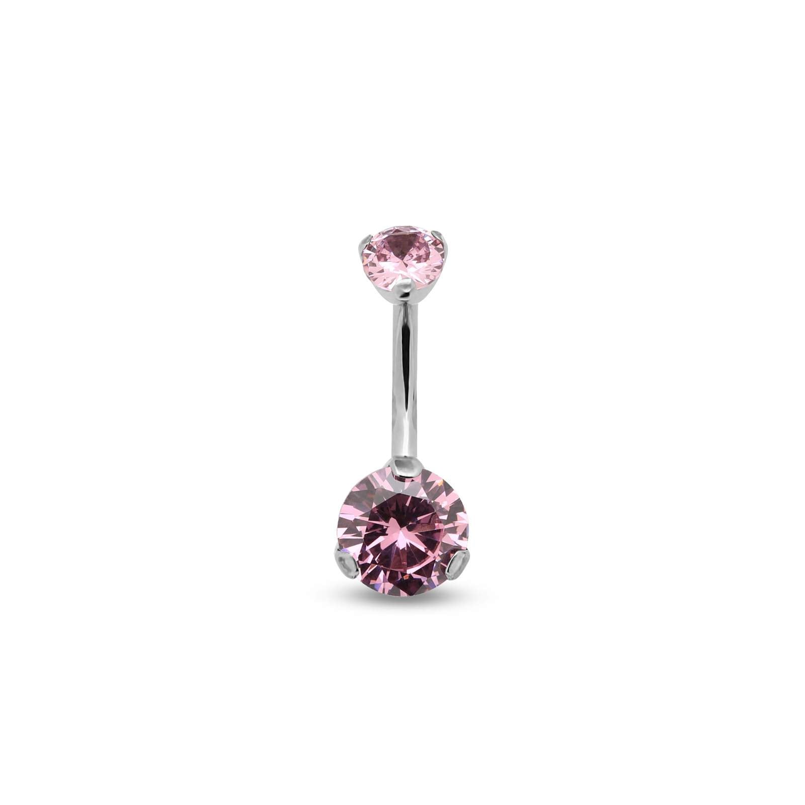 Trident Internally Threaded Prong Set Navel