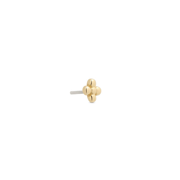 14kt Gold Threadless - 5 Ball