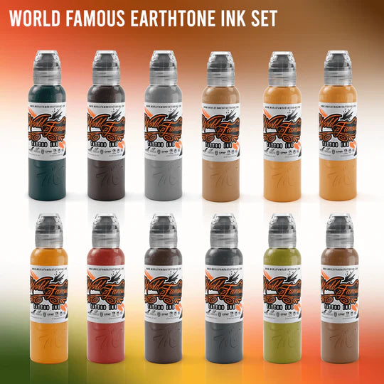 Earthtone 12 Color Set 1oz