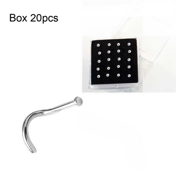 Nostril Flat 0.8mm/2mm - Box 20