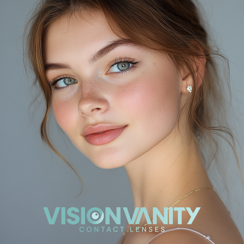 Grey Contact Lenses - Vision Vanity