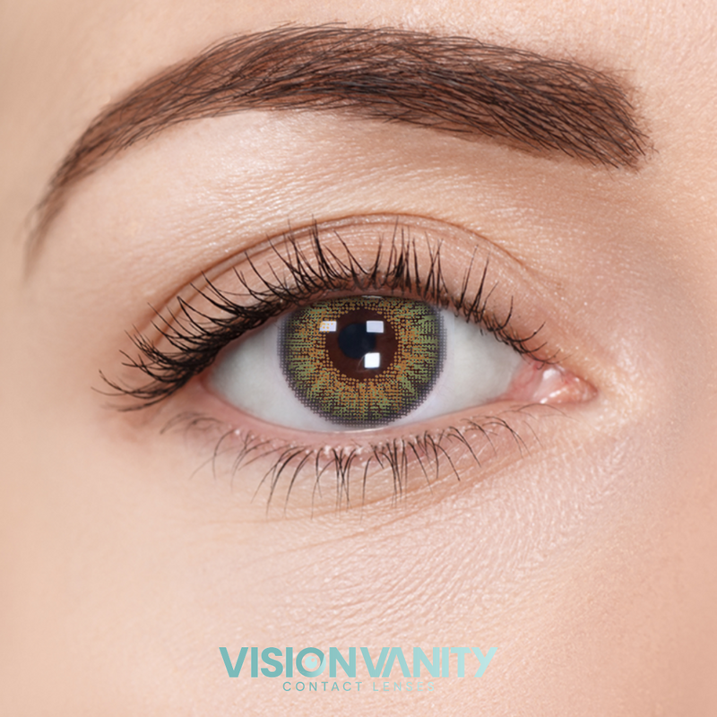 Green Contact Lenses - Vision Vanity