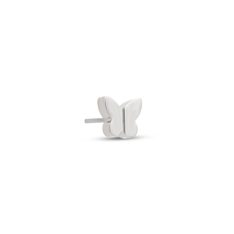 Threadless Titanium Plain Butterfly Attachment