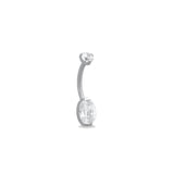 Trident Internally Threaded 2 Prong Mini Navel