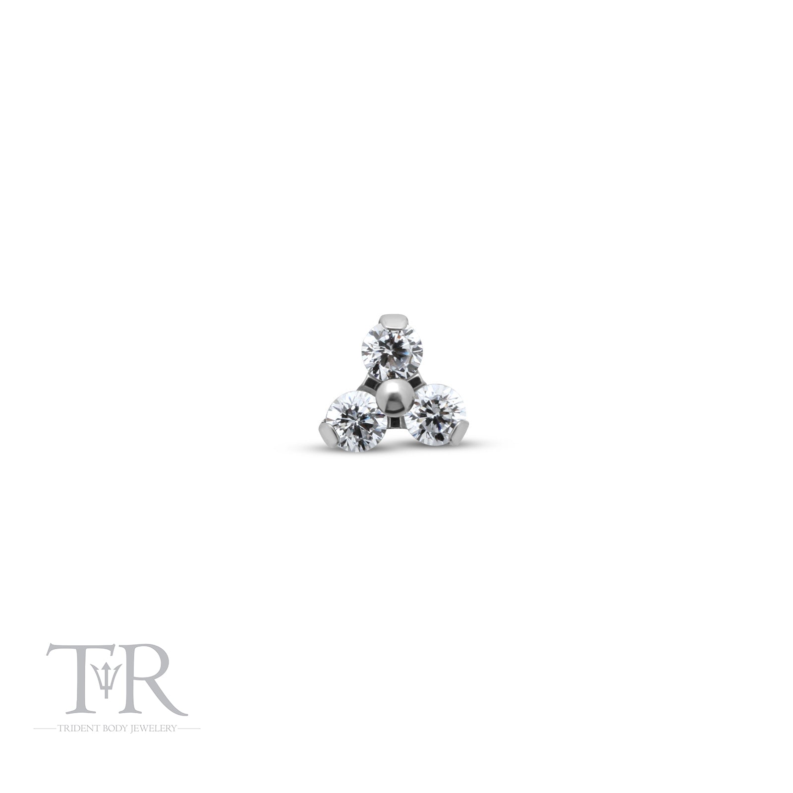 Trident Internally Threaded Trio Stone Attachment