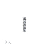 Trident Internally Threaded Jeweled Bar 5 Stone Attachment