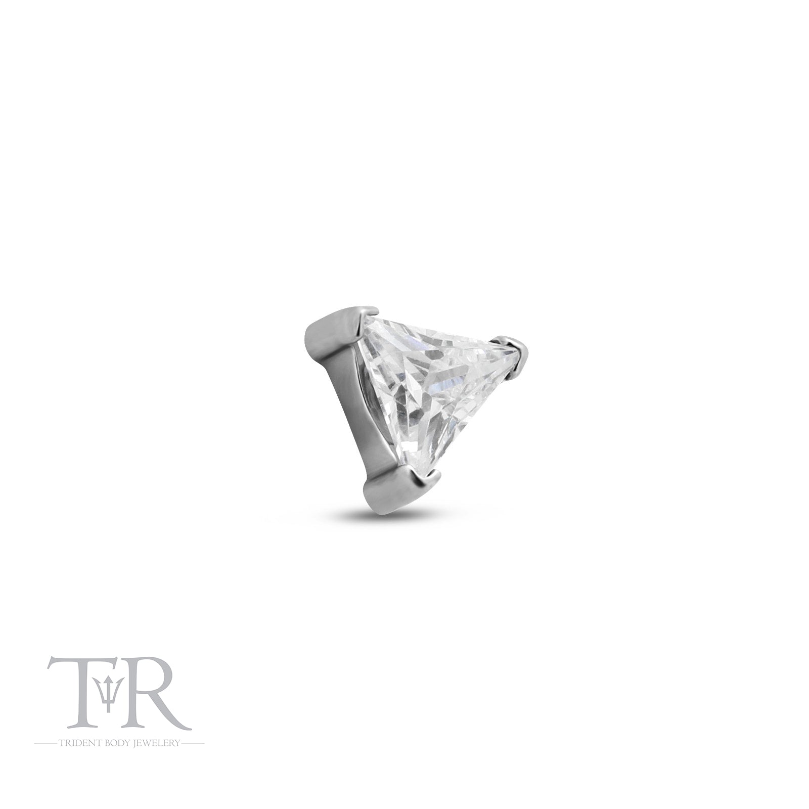 Trident Internally Threaded Jewelled Triangle Attachment