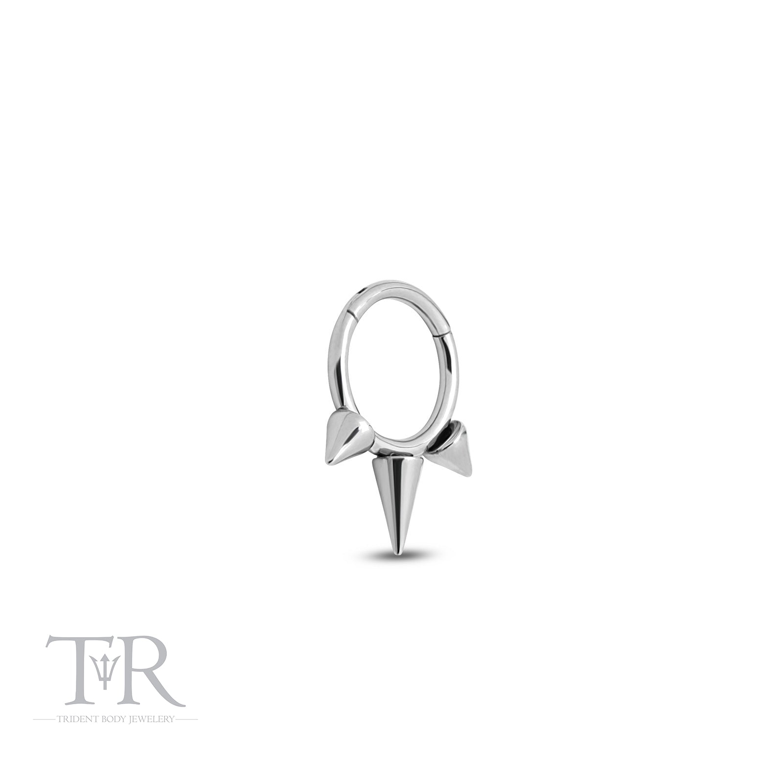 Trident 3 Cone Hinged Ring