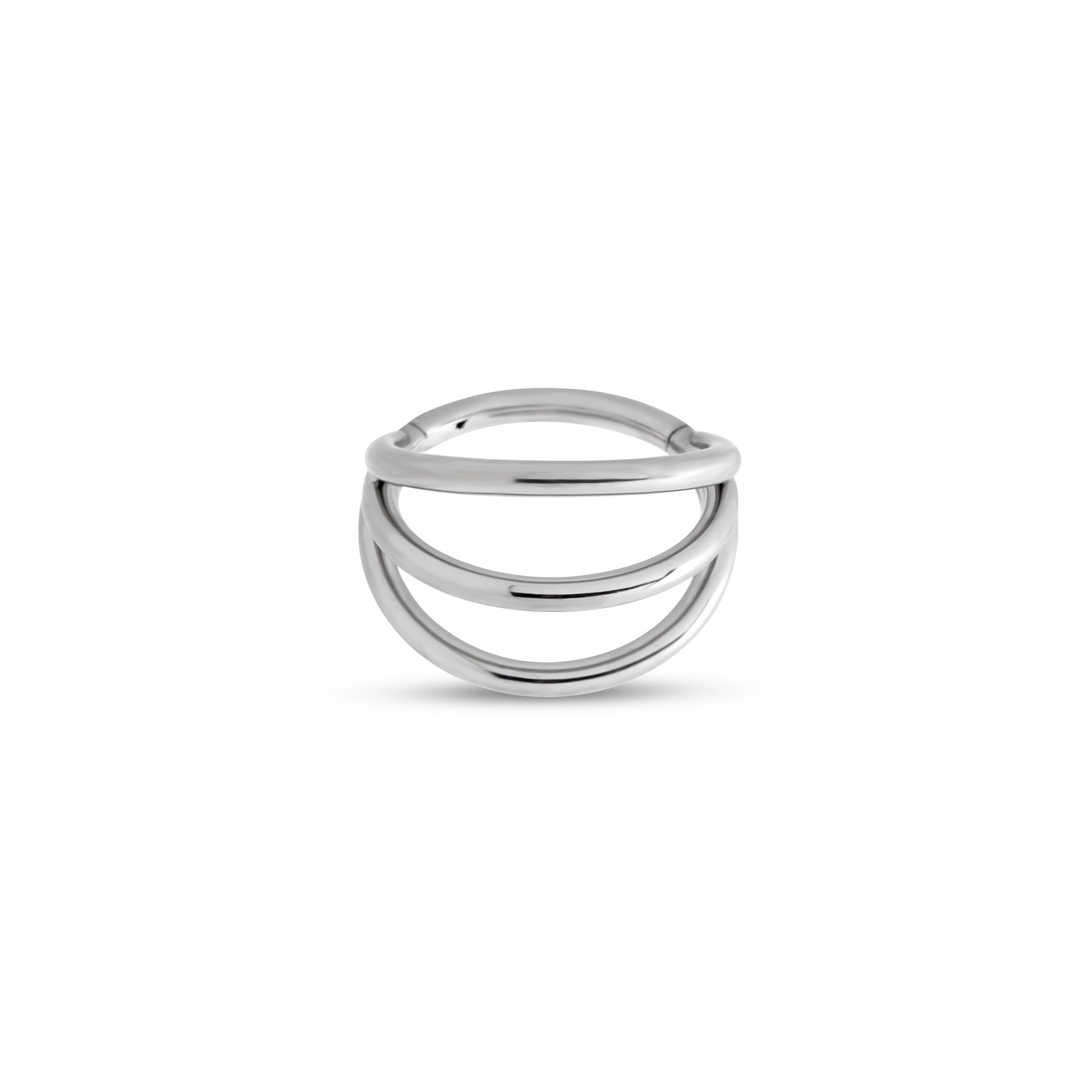 Trident Triple Ring - Hinged Ring