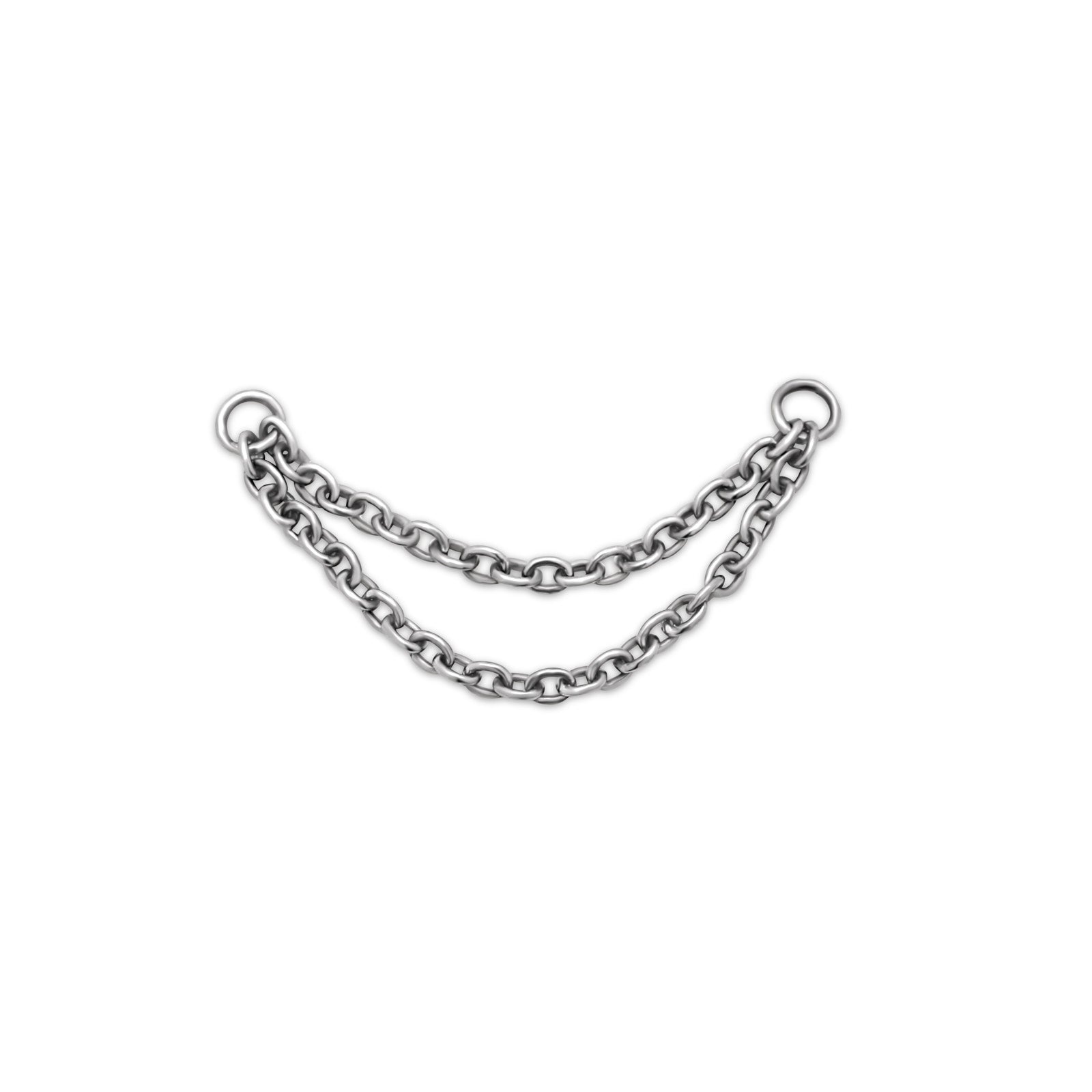 Trident Titanium Cable Chain Double