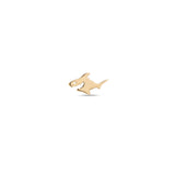 14kt Gold Threadless - Shark