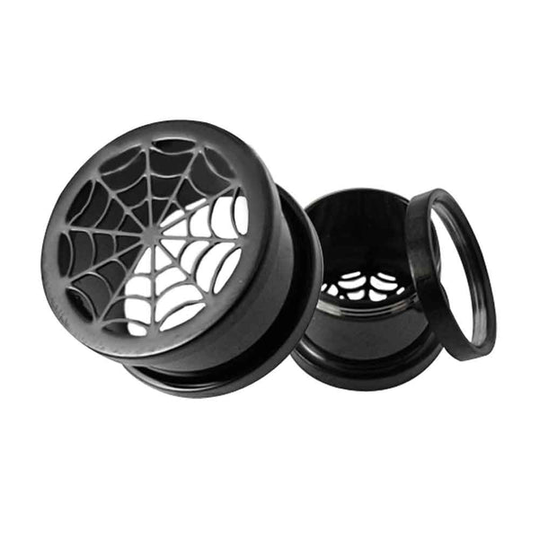 Blackline Flesh Tunnel Spider