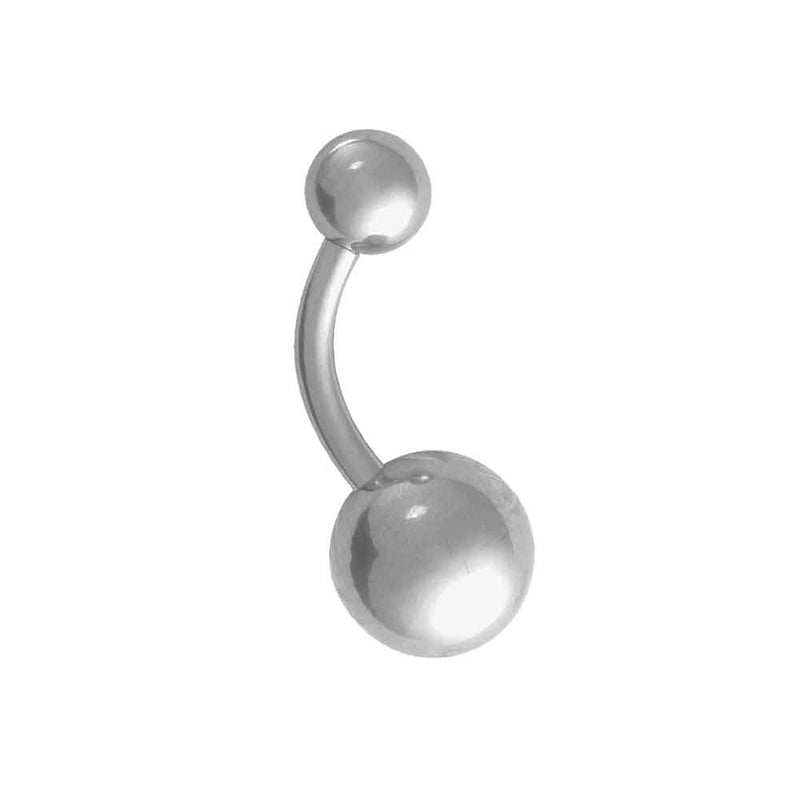 Titane Curved Navel