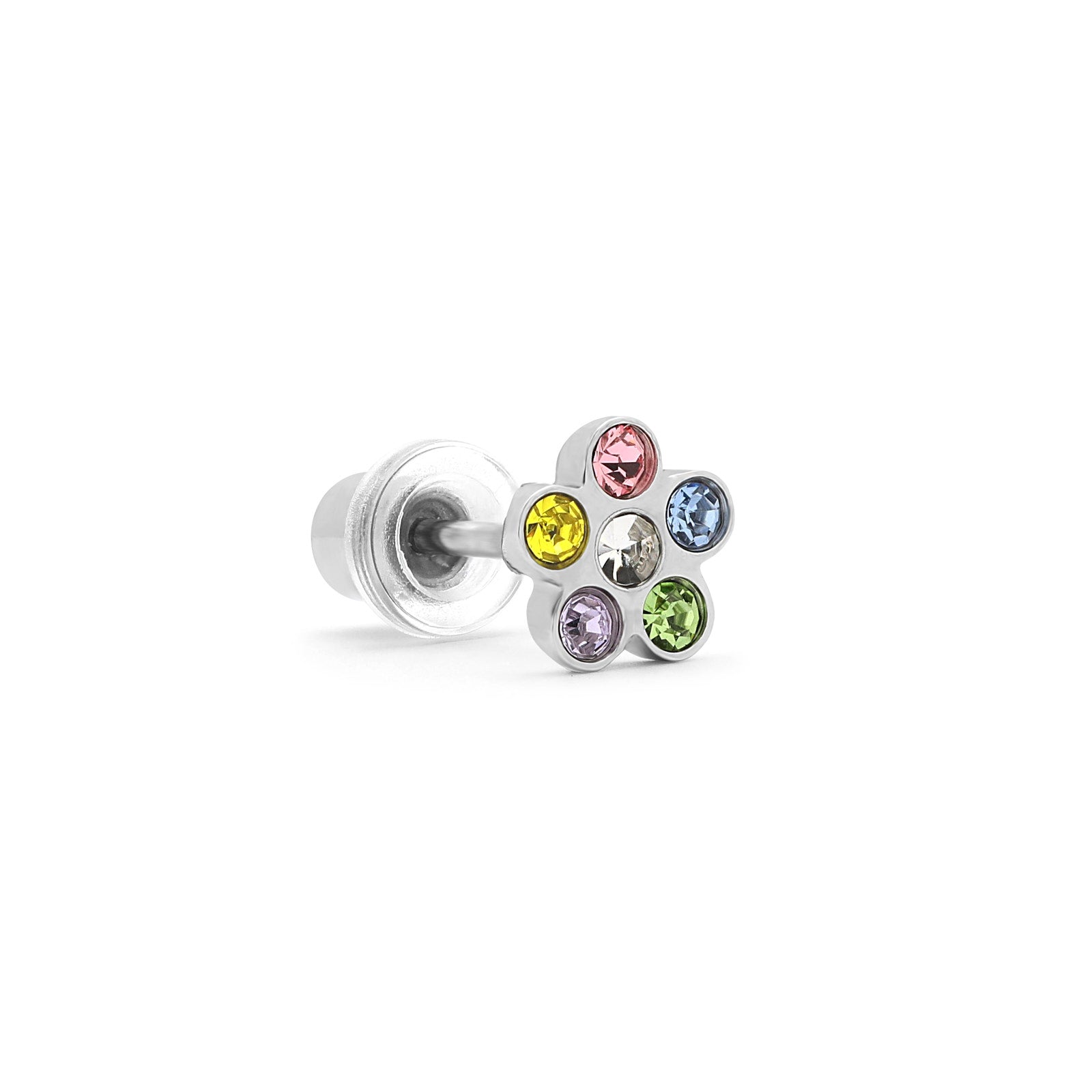EarSafe Cartridge Surgical Steel Flowers