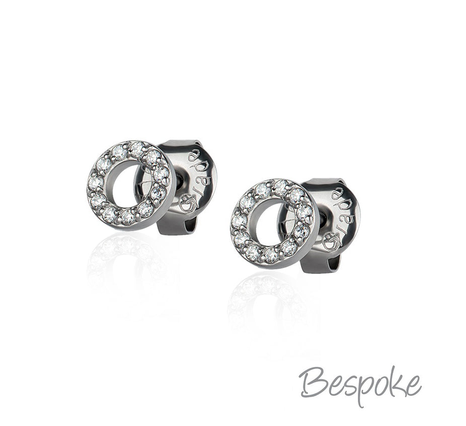 Bespoke Earring Round 0.8mm - Pair