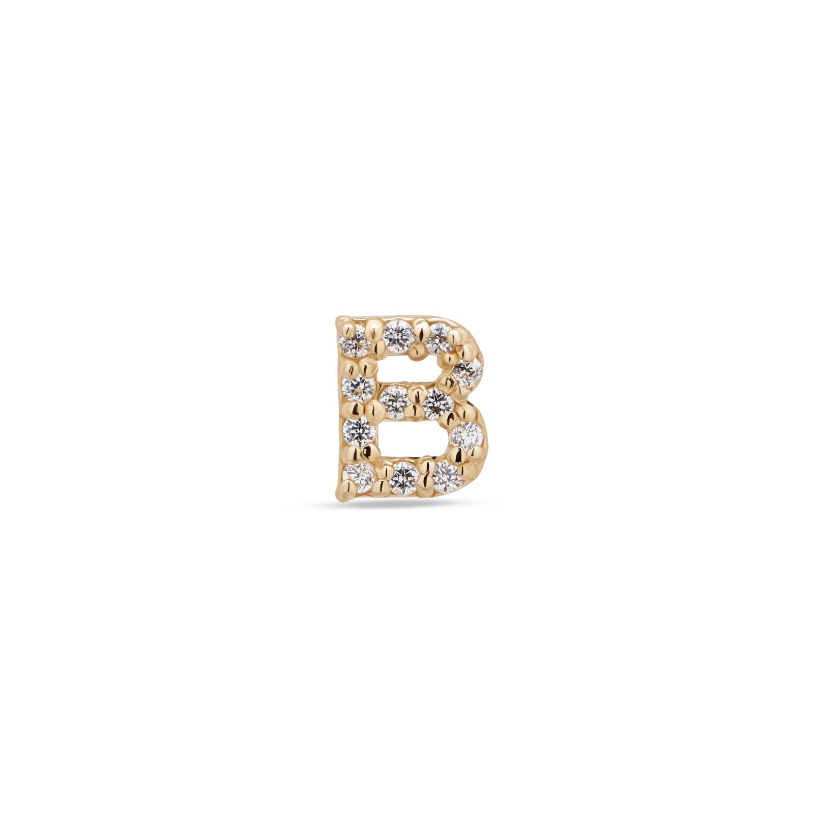 14kt Gold Threadless - Jewel B
