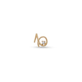 14kt Gold Threadless - Capricorn