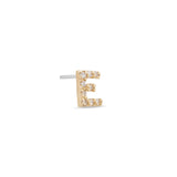 14kt Gold Threadless - Jewel E