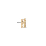 14kt Gold Threadless - Jewel H