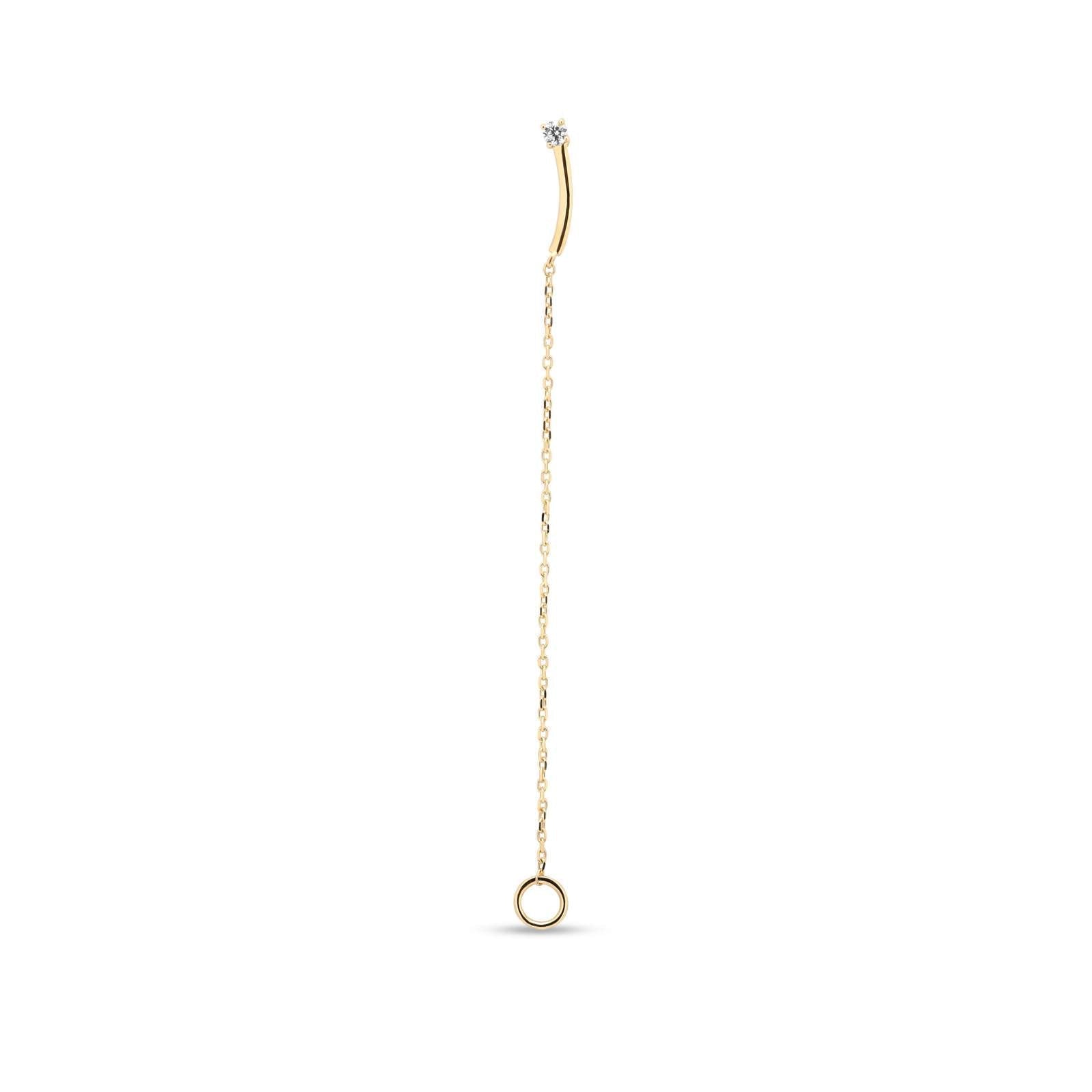 14kt Gold Threadless Attachment - Inoa - Left