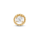 14kt Gold Threadless Attachment - Lissa