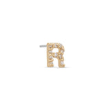 14kt Gold Threadless - Jewel R