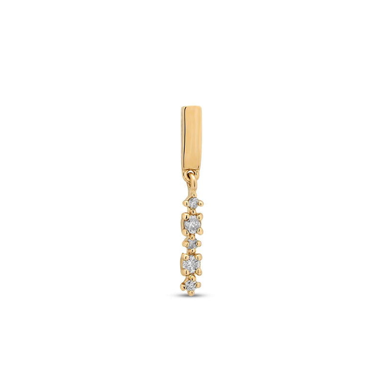 14kt Gold Threadless Attachment - Sakari