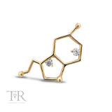 14kt Gold Threadless Serotonin Jewelled Attachement