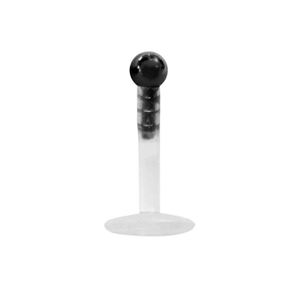 BioFlex Internal Labret w Black Ball