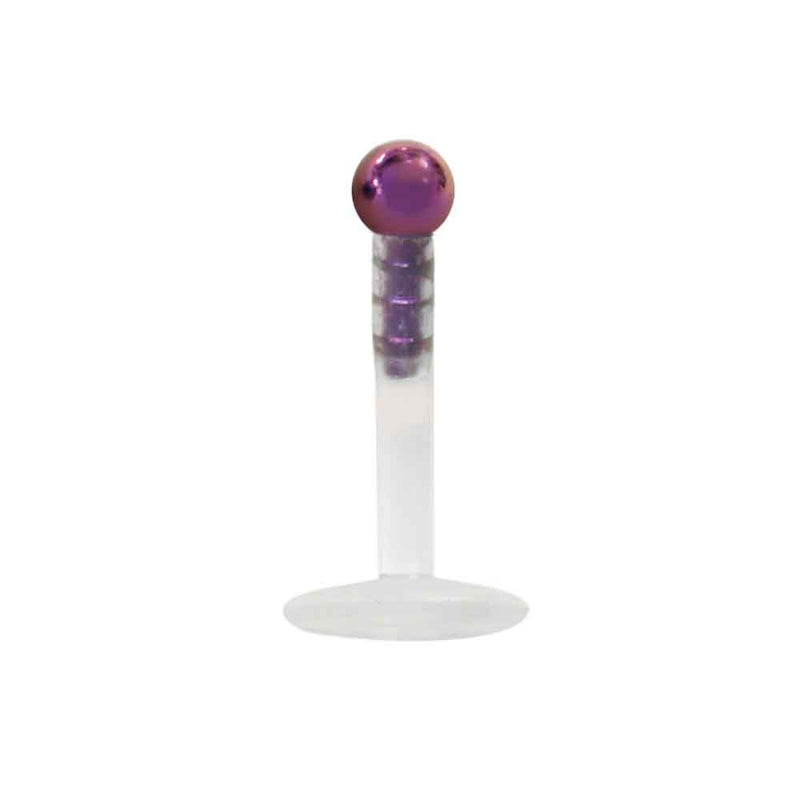 BioFlex Internal Labret w Anodized Ball