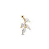 14kt Gold Threadless Attachment - Lola