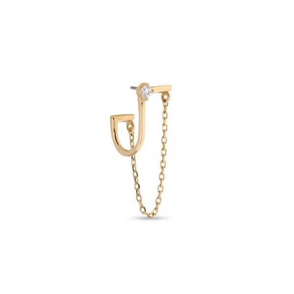 14kt Gold Threadless Attachment - Olina