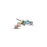 Threadless Rainbow Jeweled 5 Prong Attachment