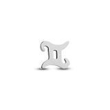 Trident Titanium Threadless Star Sign Gemini