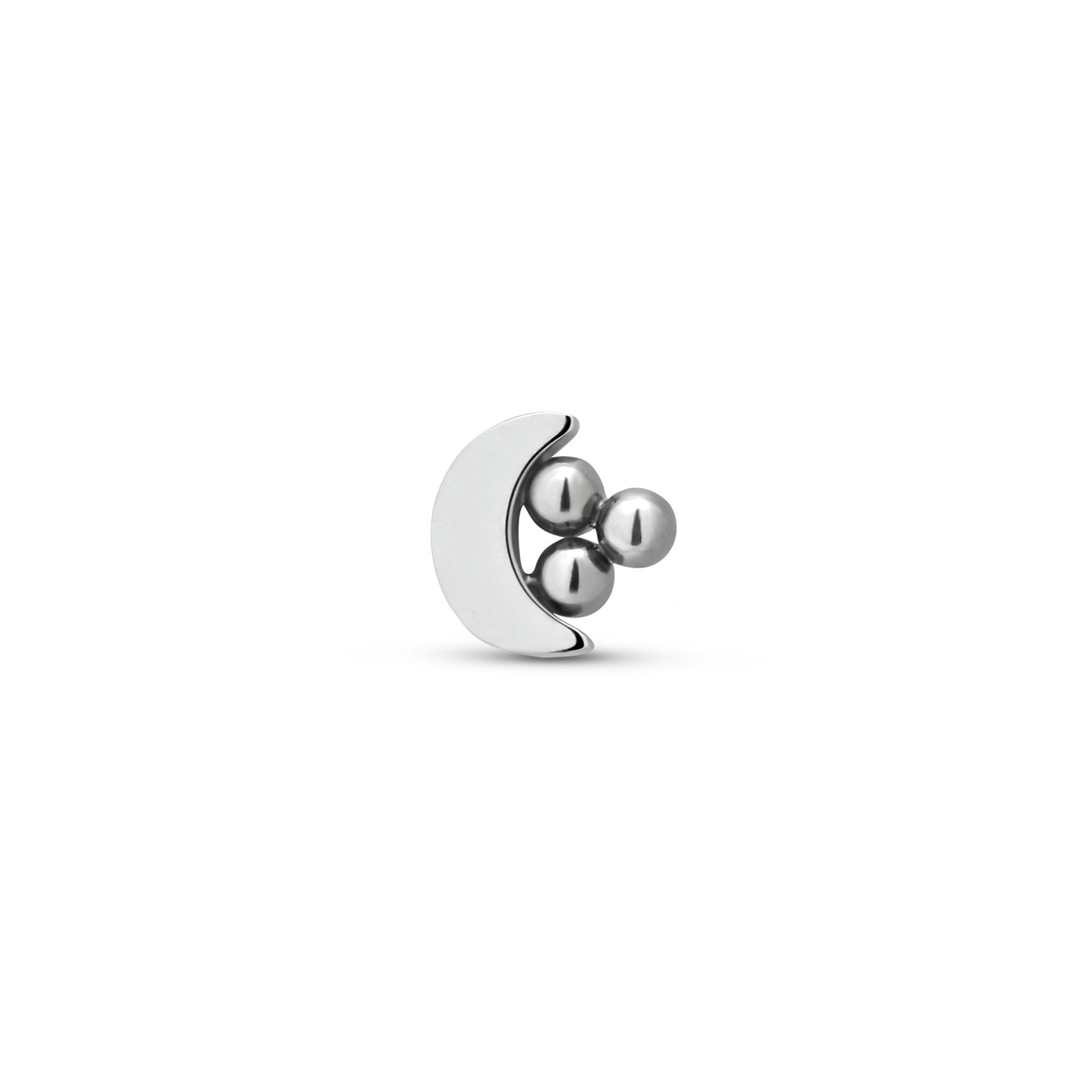 Trident Threadless Moon With Cluster Stars Attachment