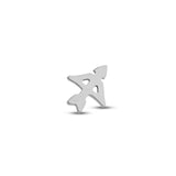 Trident Titanium Threadless Star Sign Sagittarius