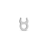 Trident Titanium Threadless Star Sign Taurus