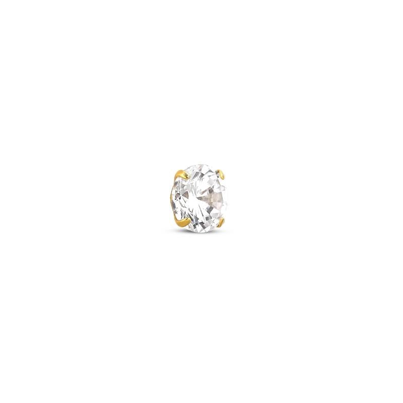 Trident 24kt Gold PVD Titanium Internally Threaded Claw Set Attachment