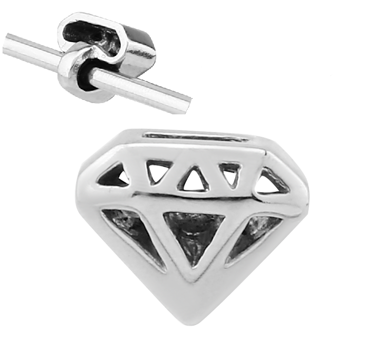 Sliding Industrial Bar Charm