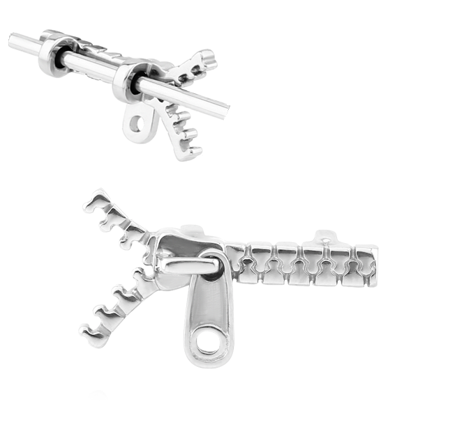 Sliding Industrial Bar Charm